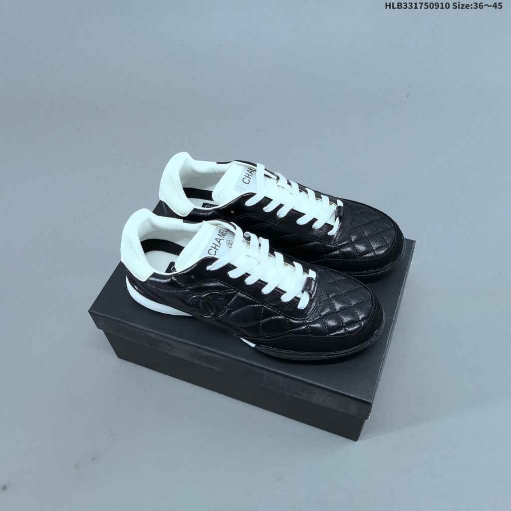CHANEL P25 Low-Cut Lace-Up Sneakers - product image from the listing.