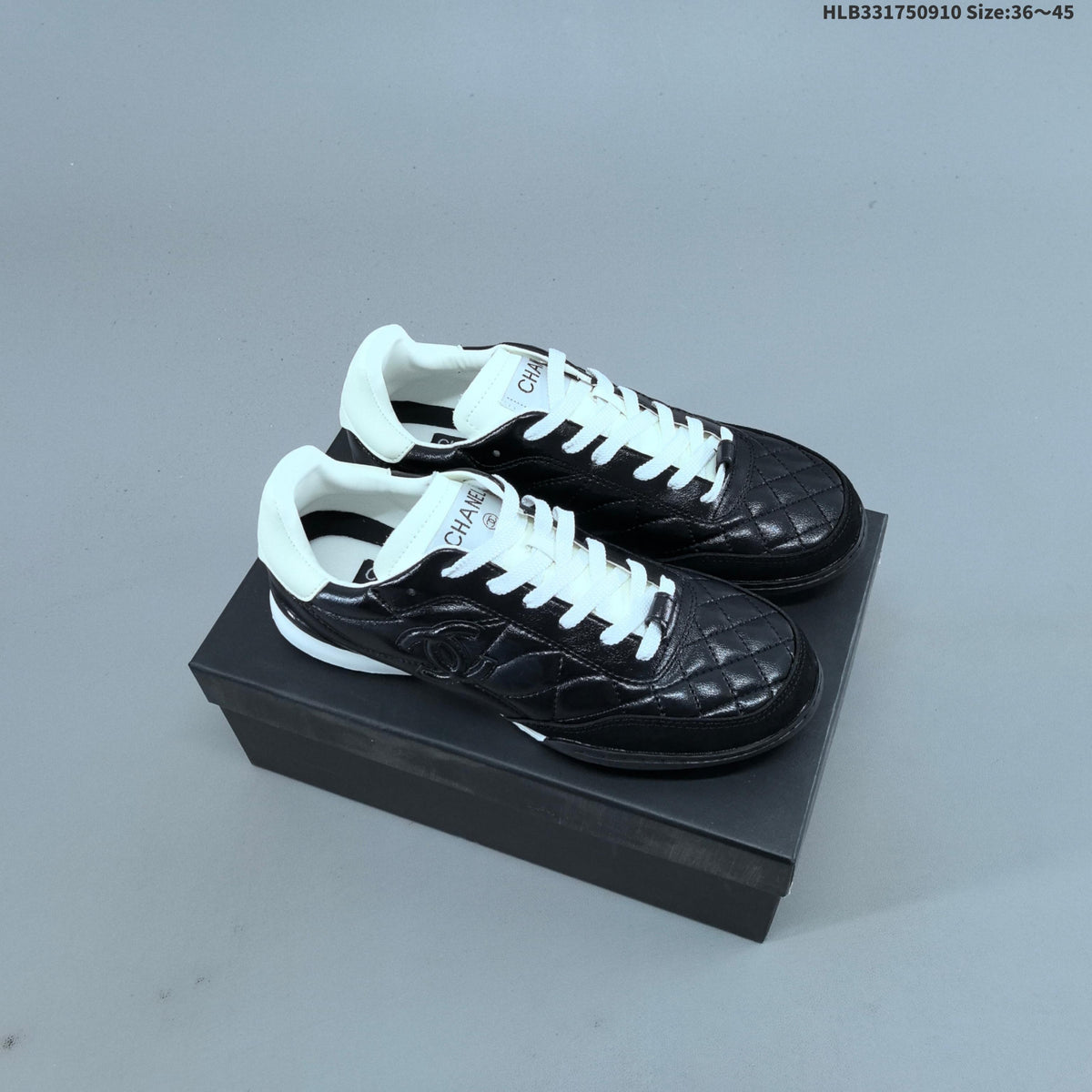 CHANEL P25 Low-Cut Lace-Up Sneakers - product image from the listing.