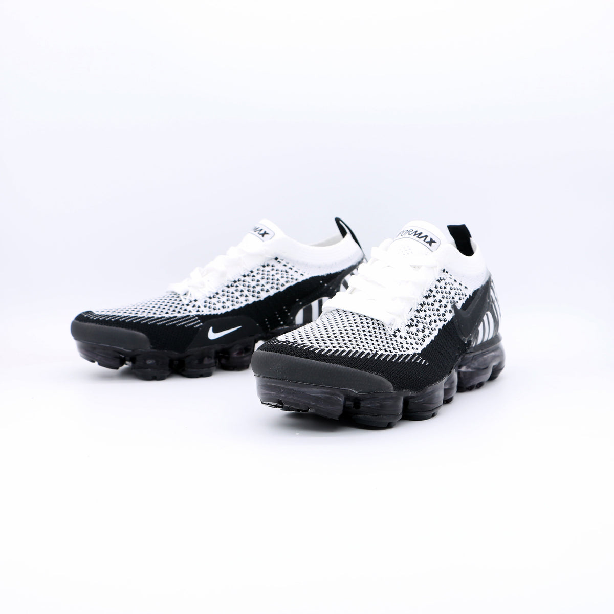 Nike Air VaporMax Flyknit 2 in Black White AV7973-100 - product image from the listing.