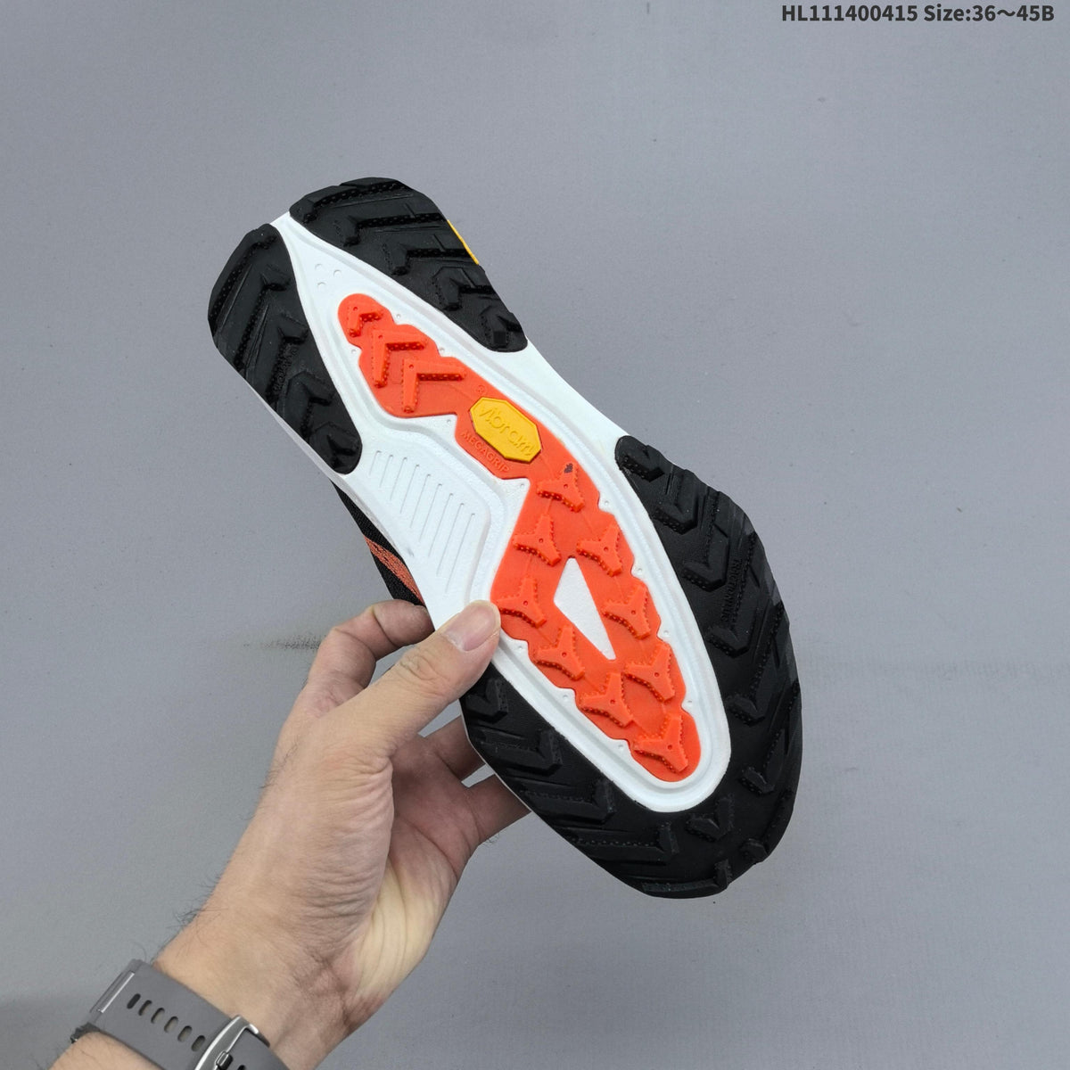 Nike ACG Zegama Trail Running Shoes, in Black and Orange - product image from the listing.