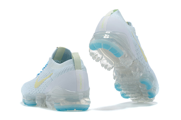 Nike Air VaporMax Flyknit 3 Sneakers in Light Blue AJ6910-500 - product image from the listing.