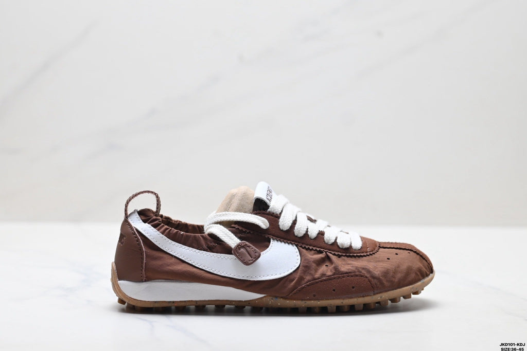 Brown and White Jacquemus x Nike Jacumoon Sneakers - product image from the listing.