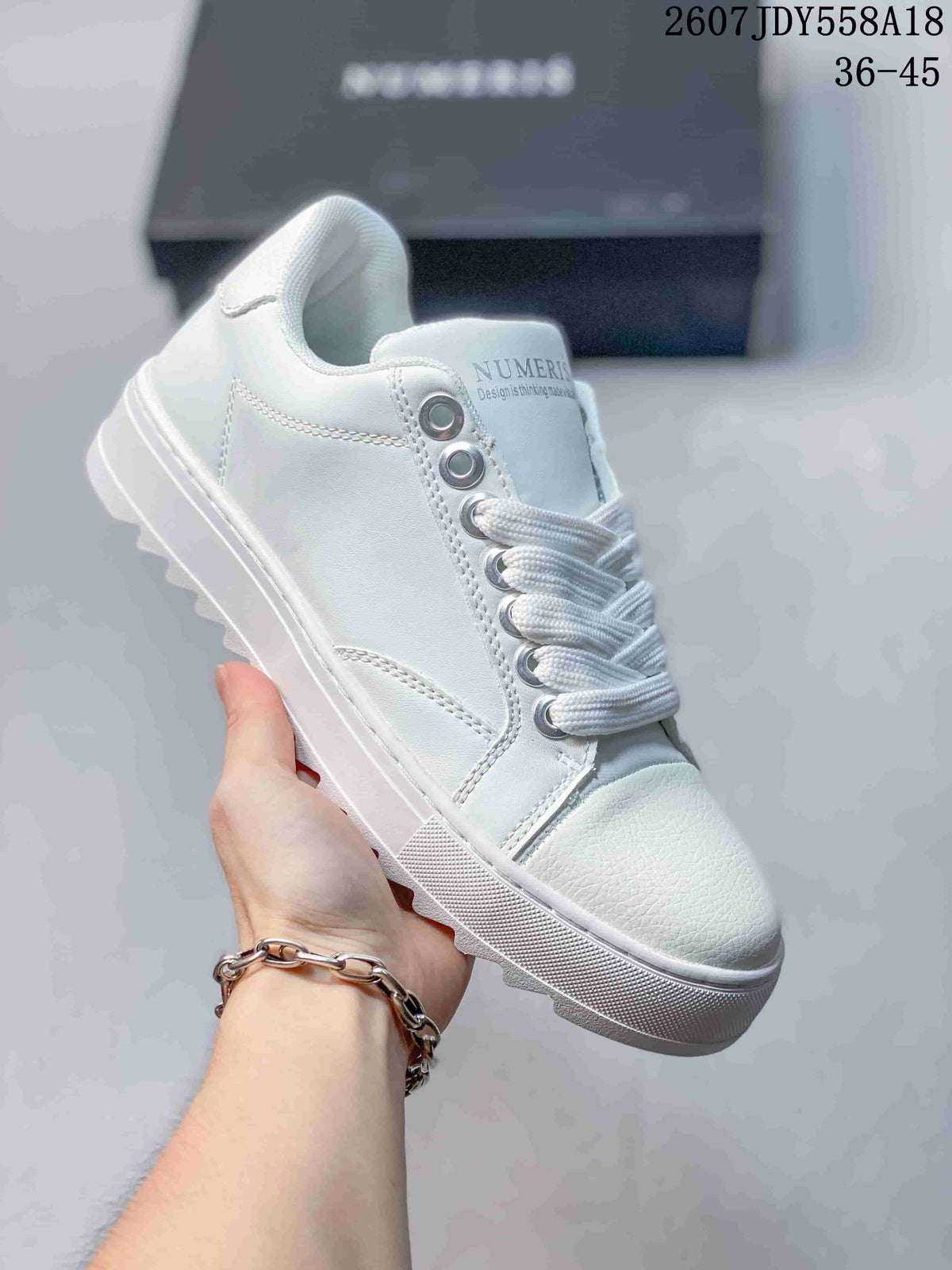 NUMERIS Low-Cut Platform Sneakers in Multiple Colorways - product image from the listing.