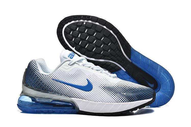 Nike Air Max 270 Sneakers in White and Blue - product image from the listing.