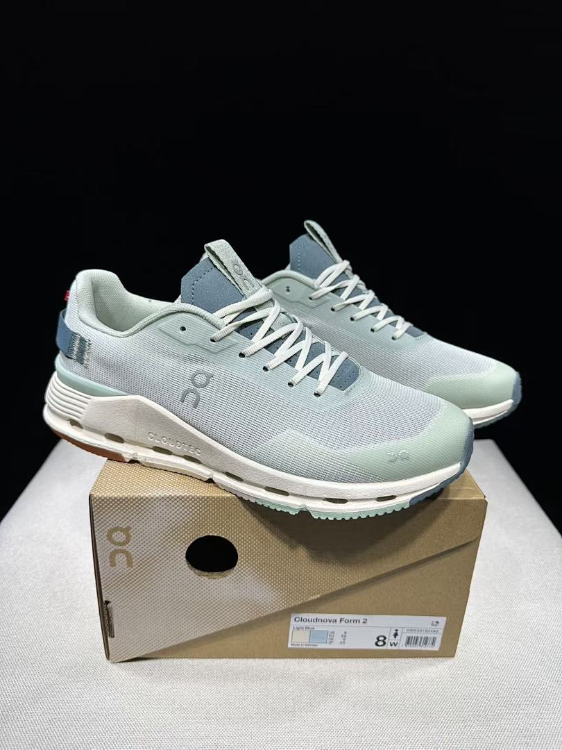 On Cloudnova Form 2 Sneakers in Light Blue - product image from the listing.