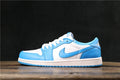 Nike Air Jordan 1 Mid Carolina Sneakers in Blue - product image from the listing.