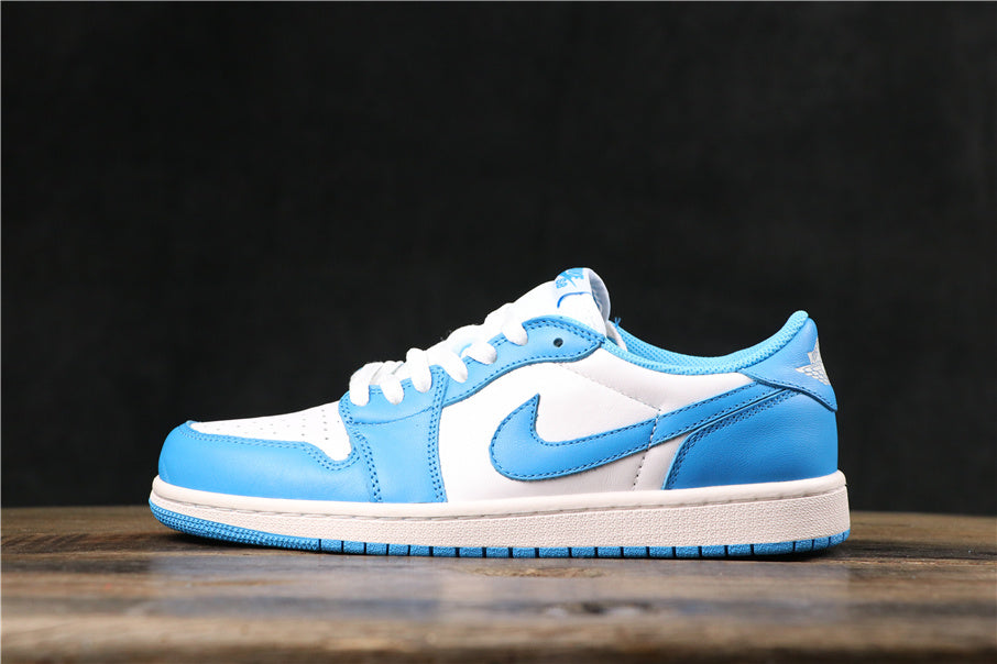 Nike Air Jordan 1 Mid Carolina Sneakers in Blue - product image from the listing.