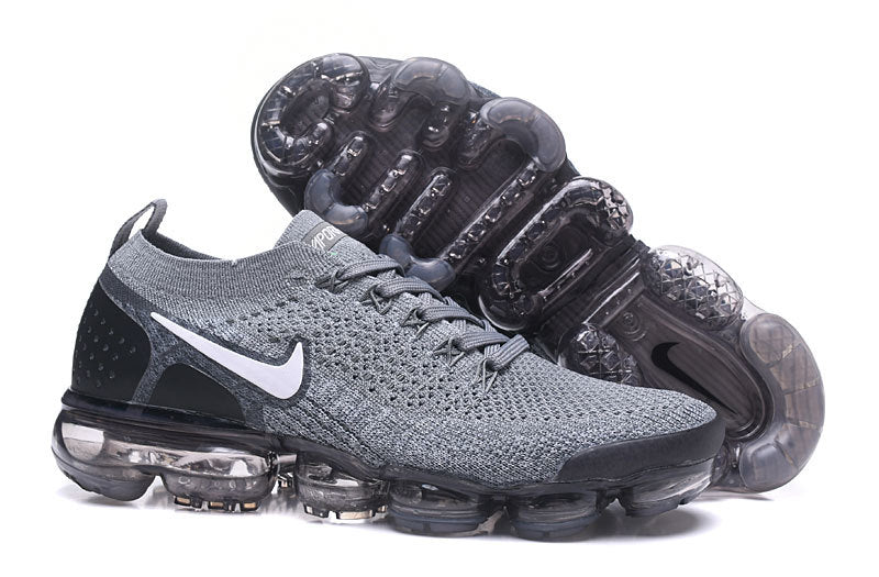 Nike Air VaporMax Flyknit 2 Sneakers in Dark Grey - product image from the listing.