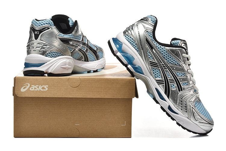 ASICS GEL-Kayano 14 Sneakers in Silver Blue - product image from the listing.