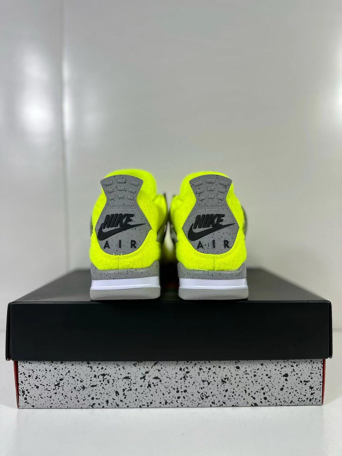 Air Jordan 4 Retro SP Yellow Grey Black Sneakers DV6773-700 - product image from the listing.