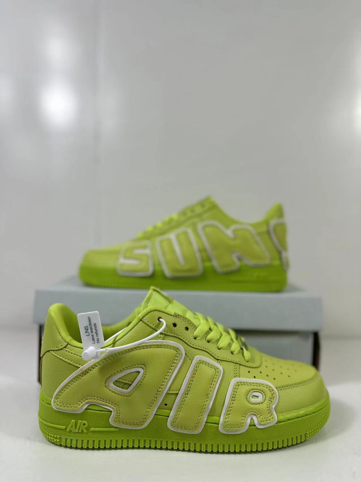 CPFM x Nike Air Force 1 Low in Green DC4457-300 - product image from the listing.