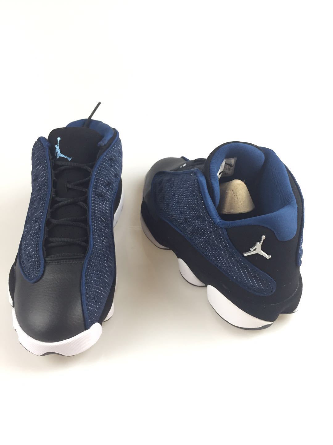 Navy and Volt Jordan Flight Club 91 Sneakers - product image from the listing.