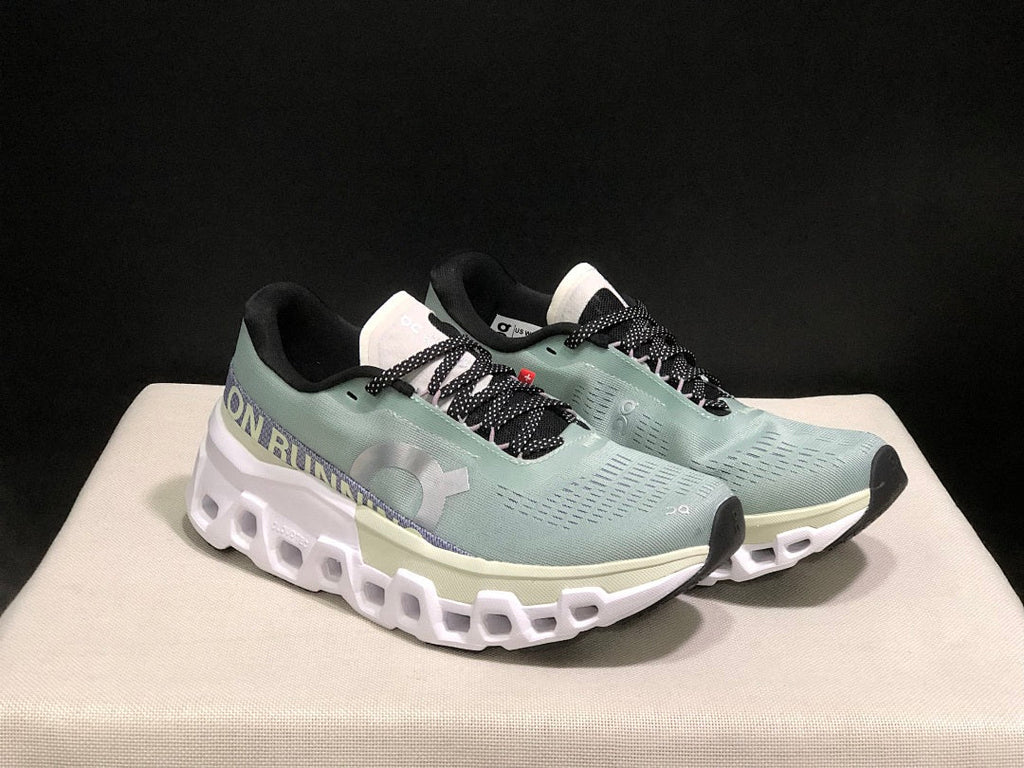 On Cloudmonster 2 Shoes for Running, Mineral Aloe - product image from the listing.