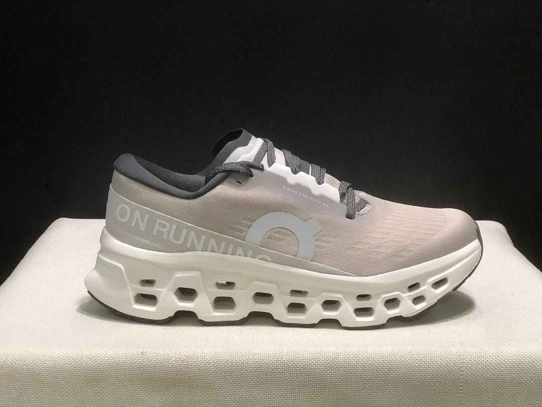 Gray On Cloudmonster 3 Running Shoes - product image from the listing.