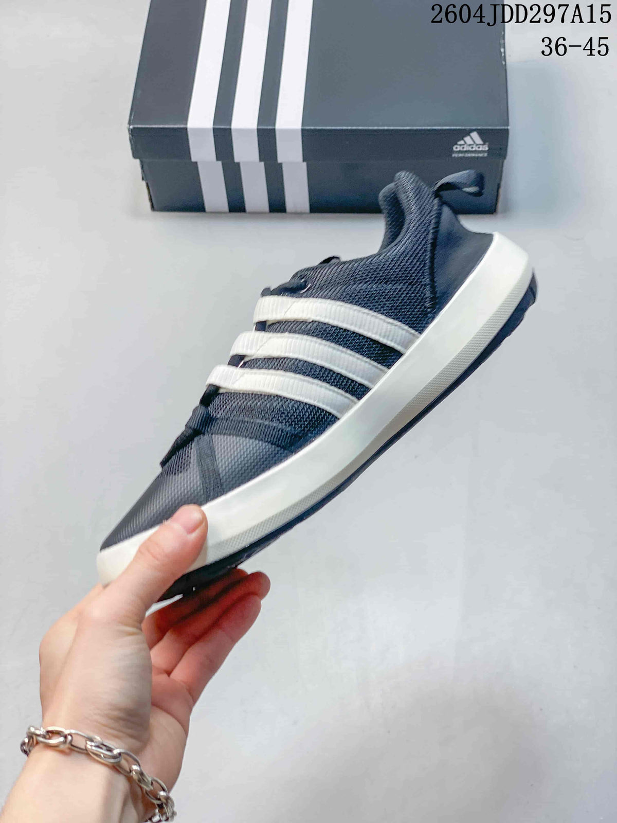 adidas Terrex CC Boat Water Shoes in Navy White 2604JDD297A15 - product image from the listing.