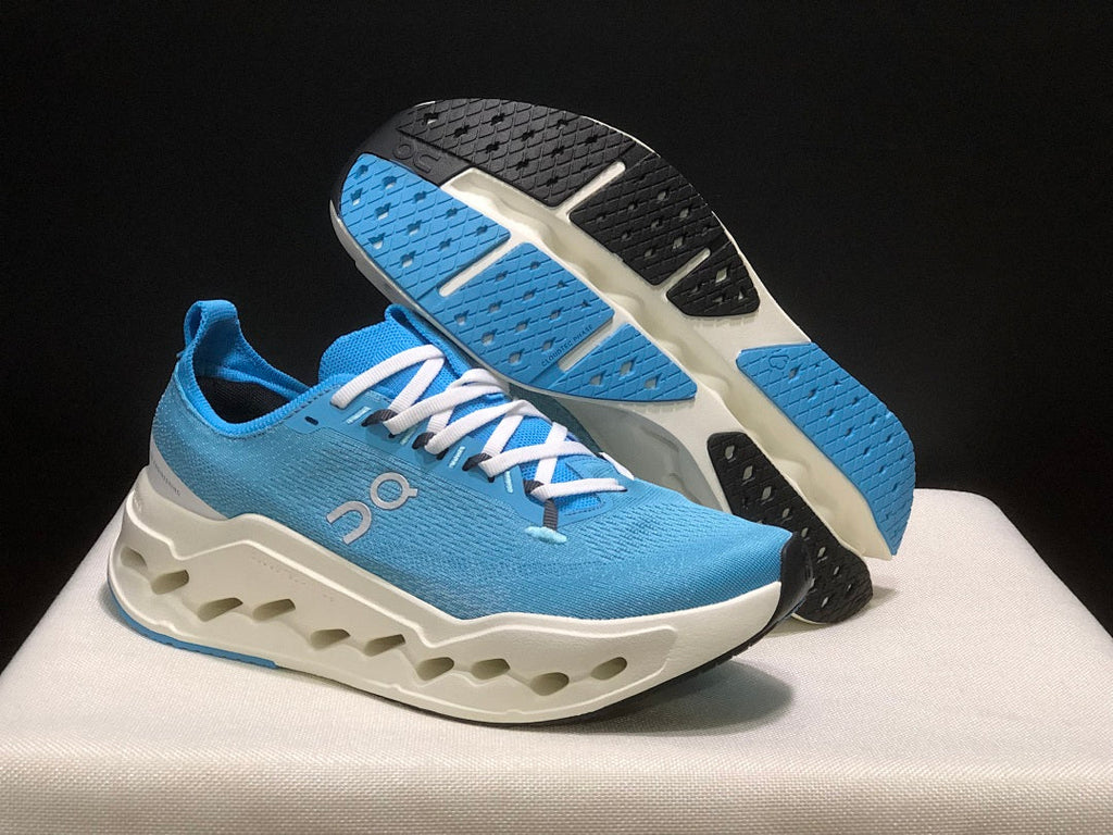 On Cloudsurfer Max Running Shoes, Sky in Blue - product image from the listing.