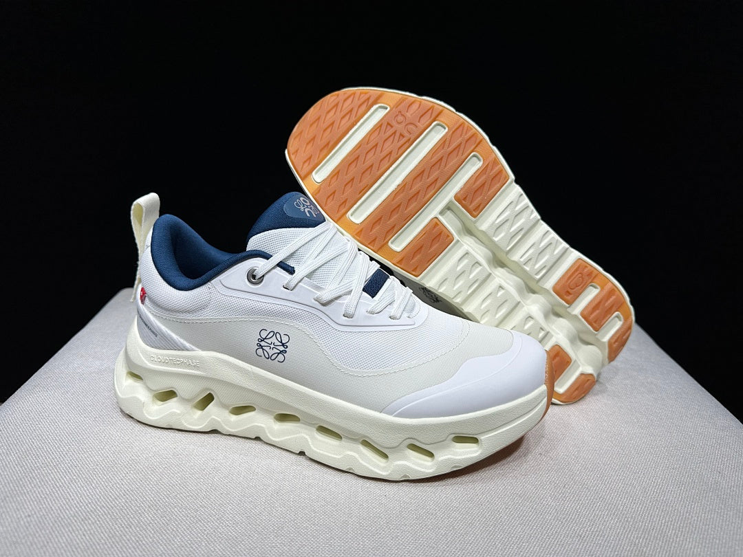 On Cloudtilt 2.0 x LOEWE Sneakers in White Green - product image from the listing.
