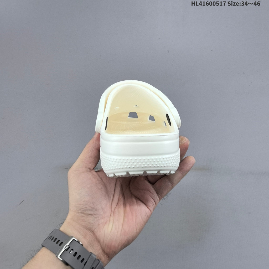 White Crocs Classic Clog - product photo shown in the listing for this item.