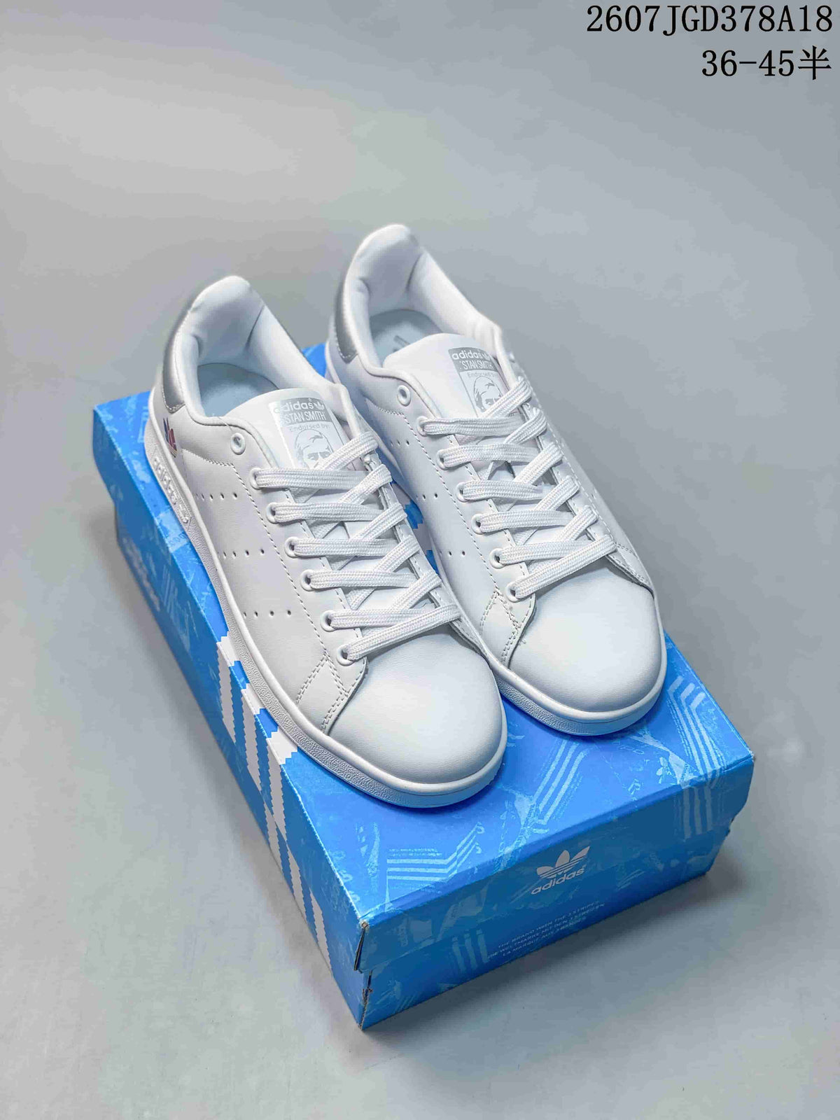 adidas Stan Smith Low-Top Sneakers in White 2607TGD378A18 - product image from the listing.