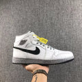White Grey Dot Sneakers - Air Jordan 1 Retro High OG - product image from the listing.