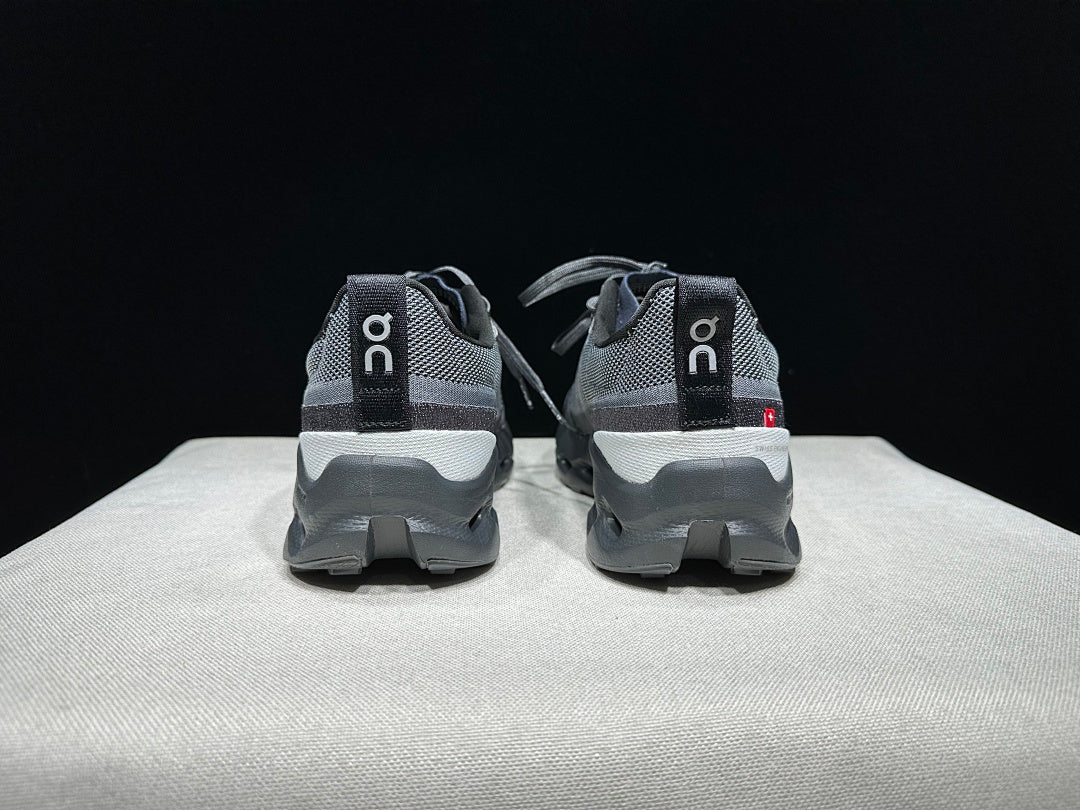 On Cloudsurfer Trail Sneakers, in Dark Gray - product image from the listing.