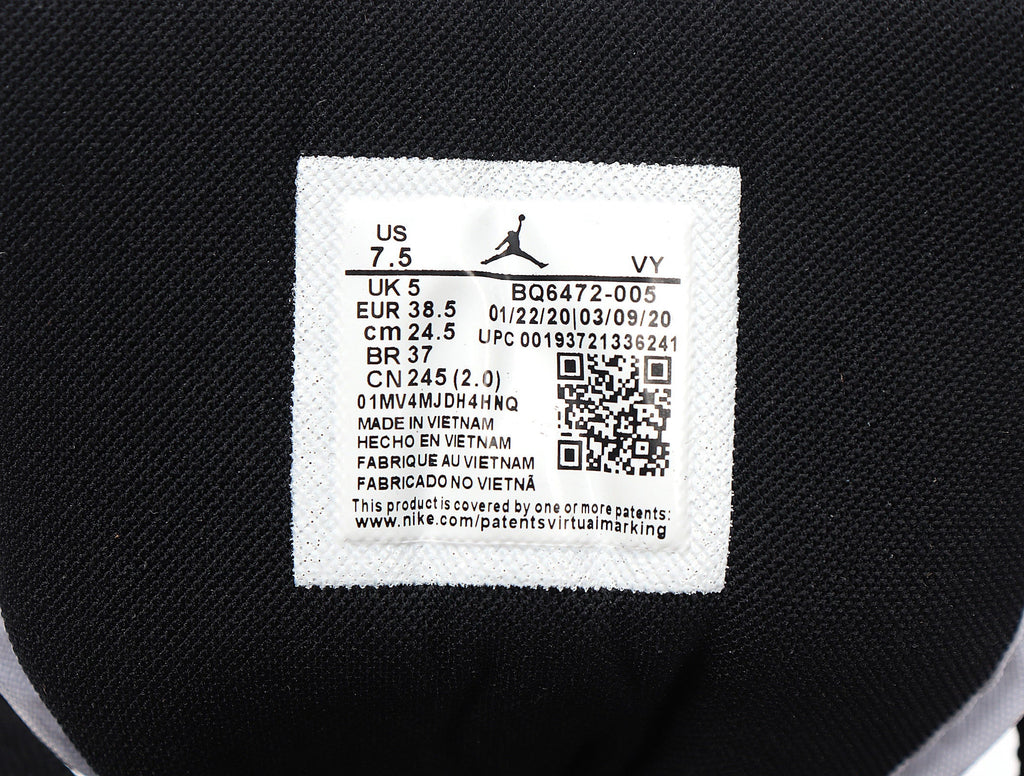 Air Jordan 1 High Black White Pink BQ6472-005 - product image from the listing.