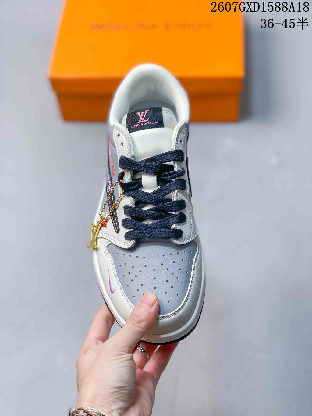 Jordan 1 Low OG SP Military Low-Top Sneakers in Blue - product image from the listing.