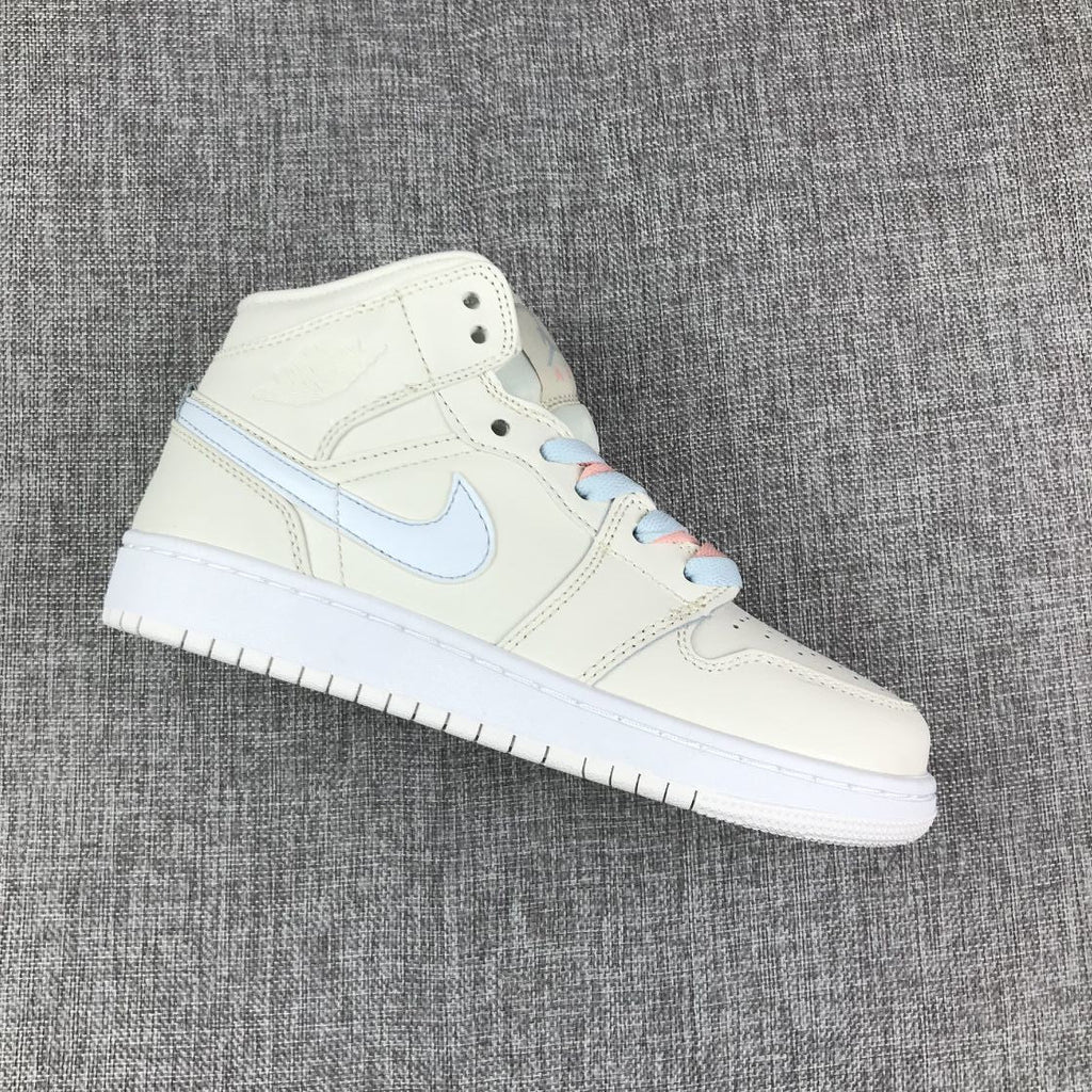 Air Jordan 1 High Pastel Multicolor Sneakers - product image from the listing.