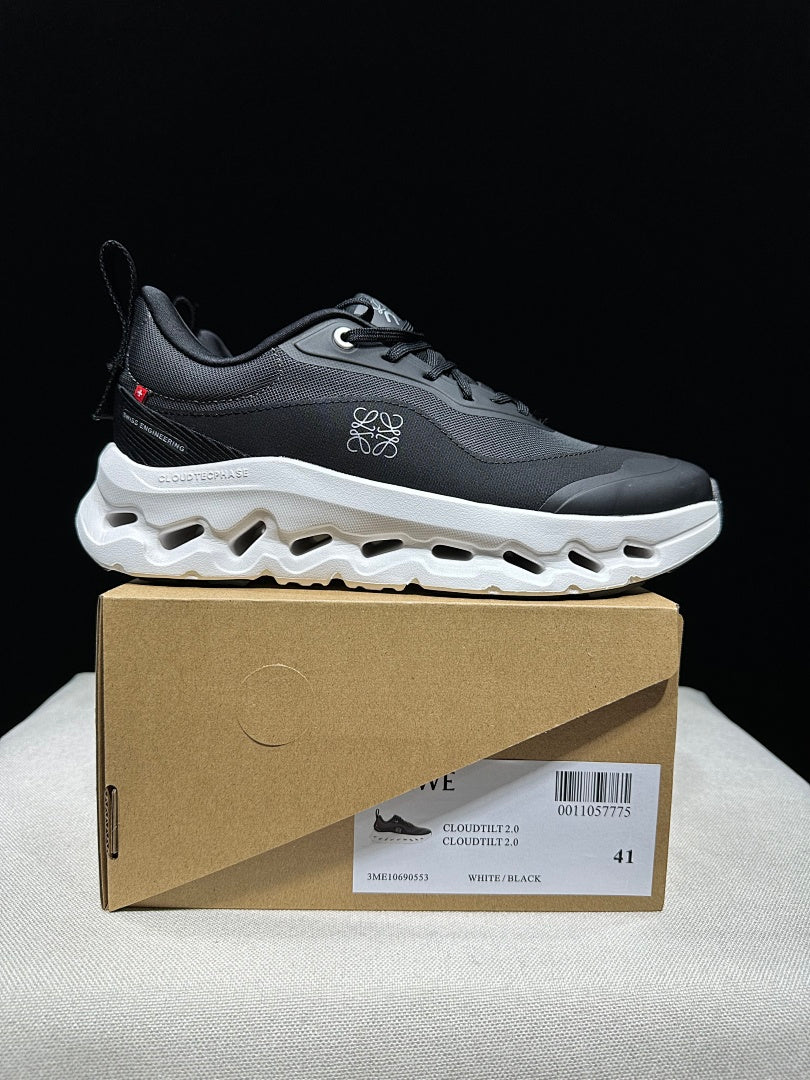 On Cloudtilt 2.0 Sneakers in Black and White - product image from the listing.