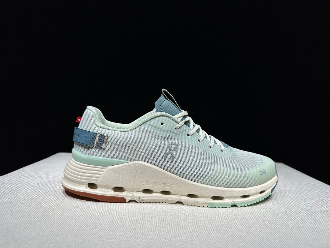 On Cloudnova Form 2 Sneakers in Light Blue - product image from the listing.