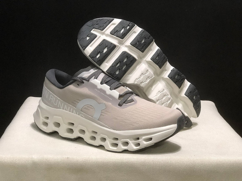 Gray On Cloudmonster 3 Running Shoes - product image from the listing.