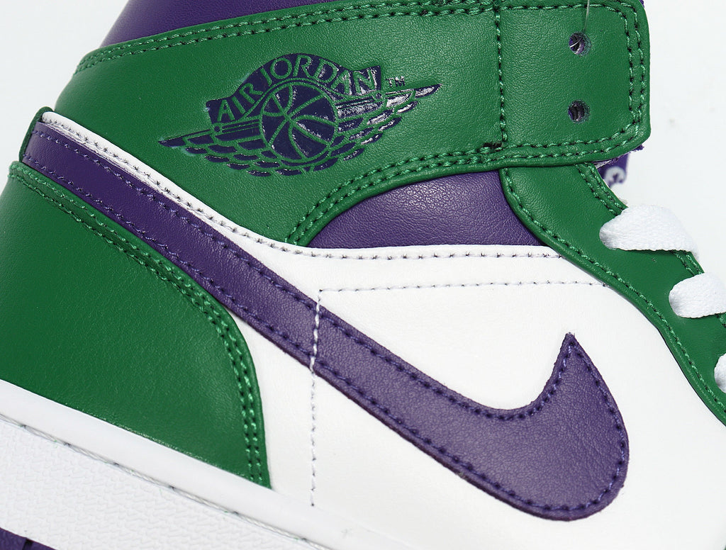 Air Jordan 1 High OG Court Sneakers in Purple 555088-041 - product image from the listing.