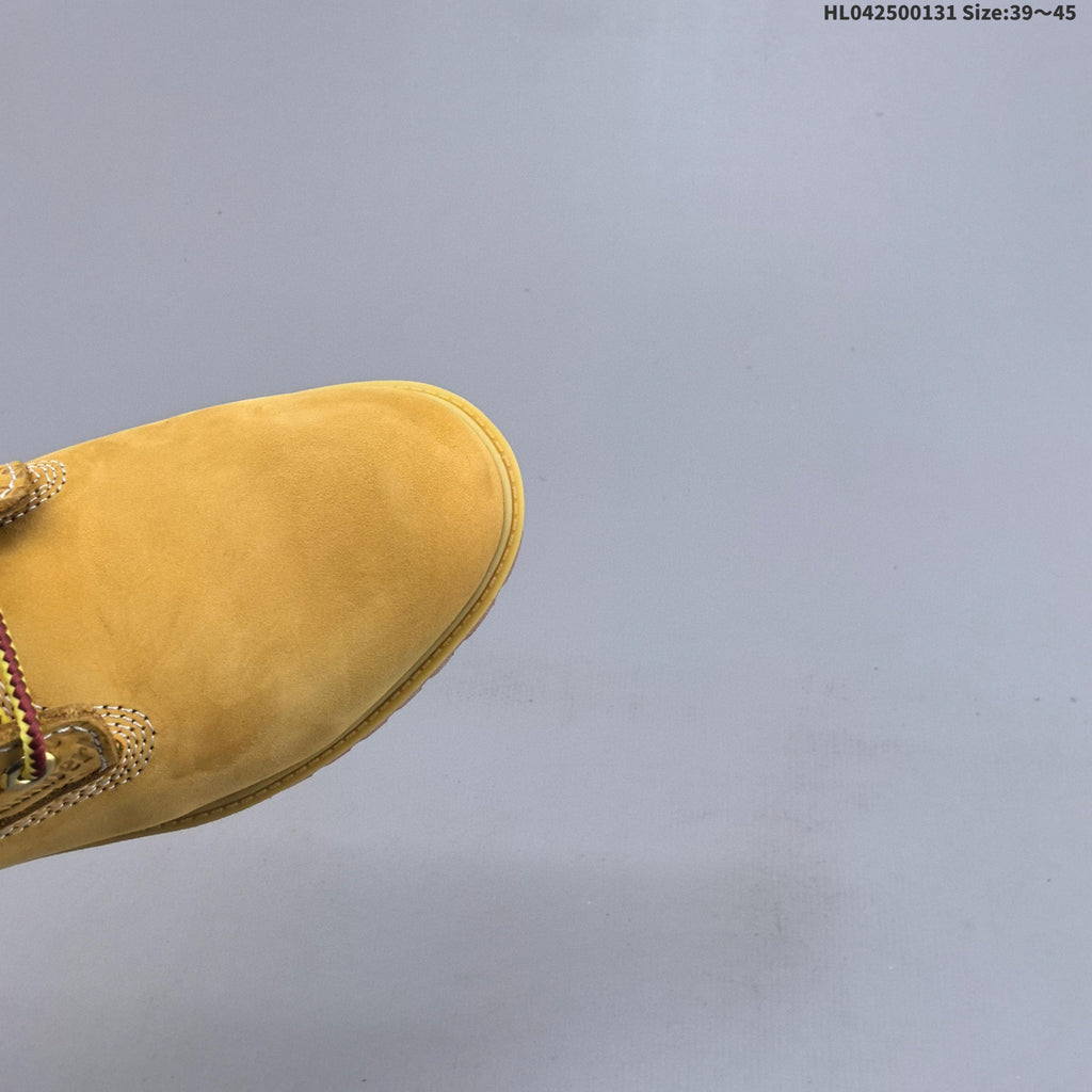 Yellow Lace-Up Ankle Boots by Timberland - product image from the listing.