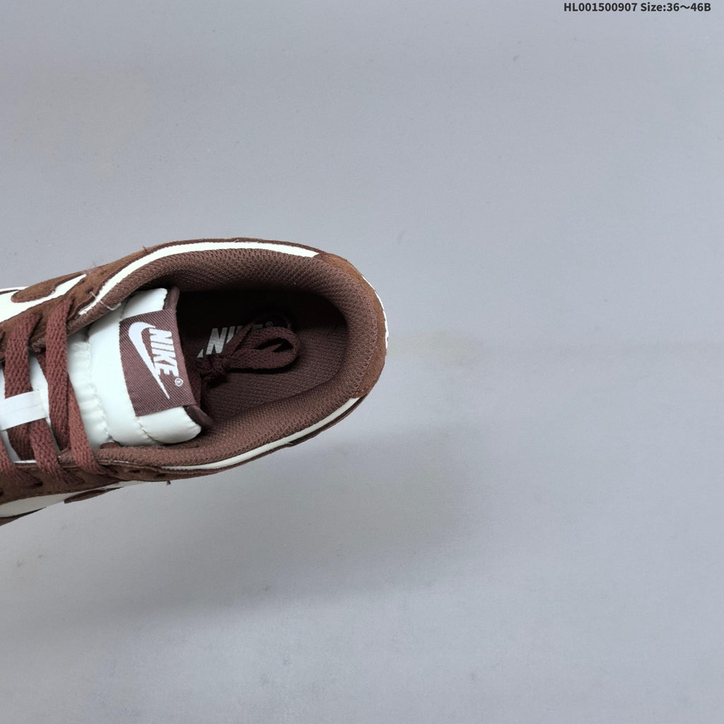 Brown and White Nike Dunk SB Low Sneakers - product image from the listing.