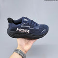 Navy and Black HOKA Clifton 10 Running Shoes - product image from the listing.