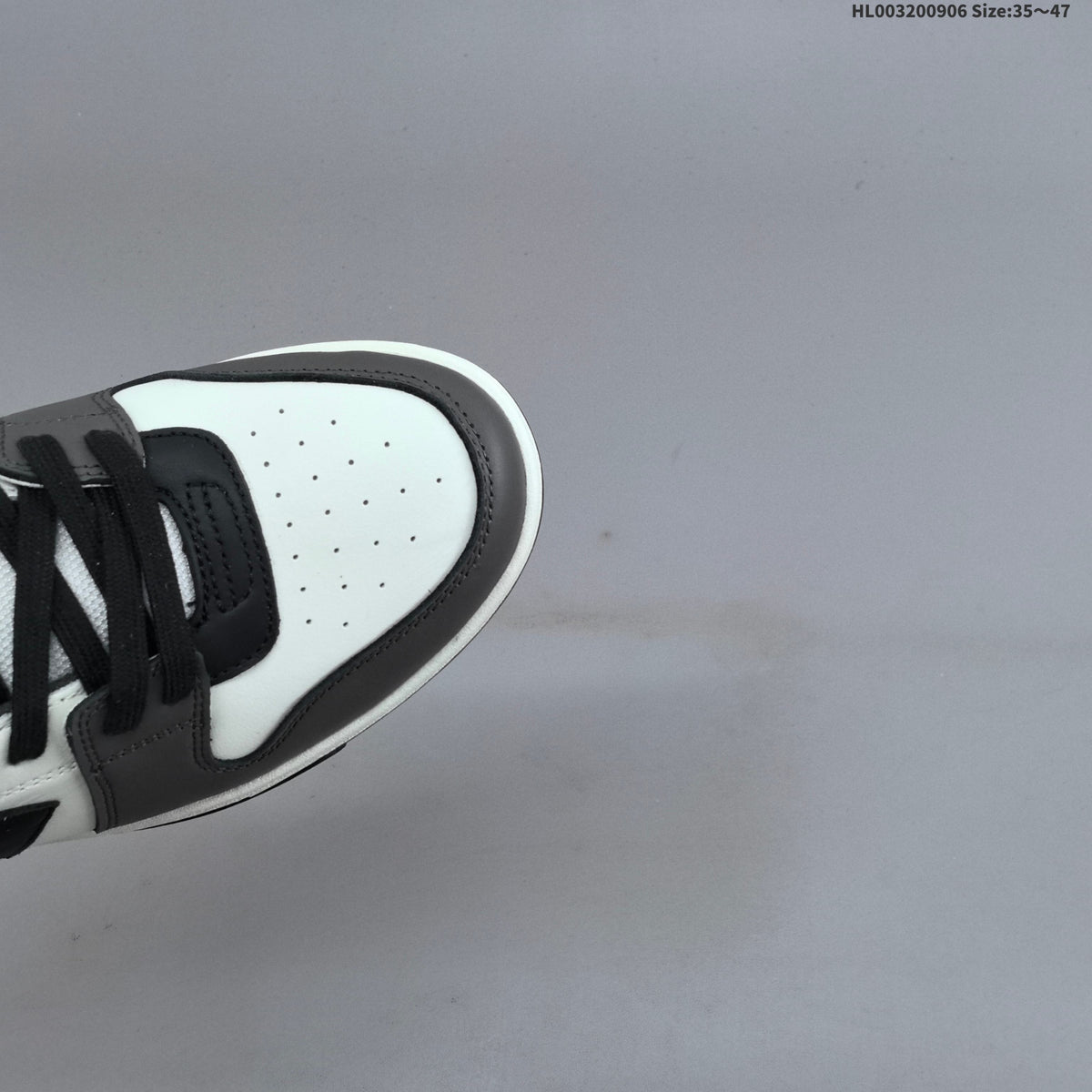 Gray and White Off-White Out Of Office Sneakers - product image from the listing.