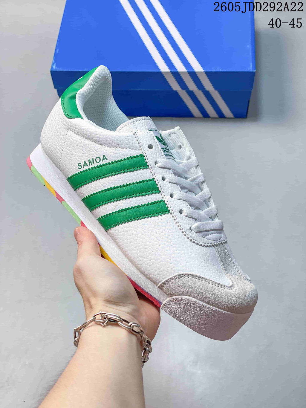 Adidas Originals Samoa Low-Cut Casual Sneakers - product image from the listing.