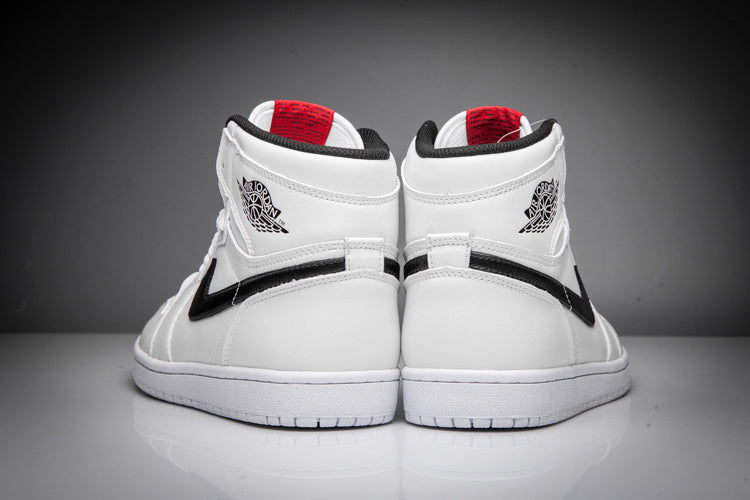 Air Jordan 1 High Sneakers in White and Black - product image from the listing.