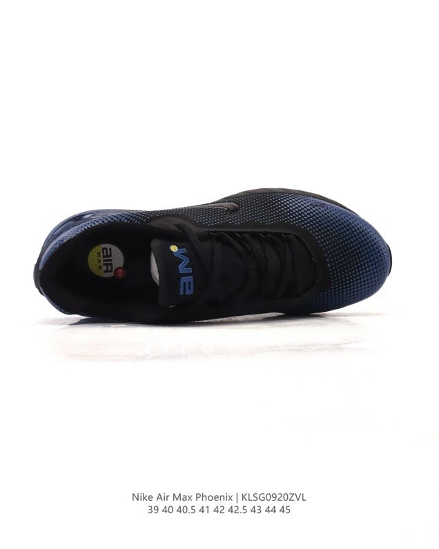 Nike Air Max Phoenix Sneakers in Black and Blue KLSG0920ZVL - product image from the listing.
