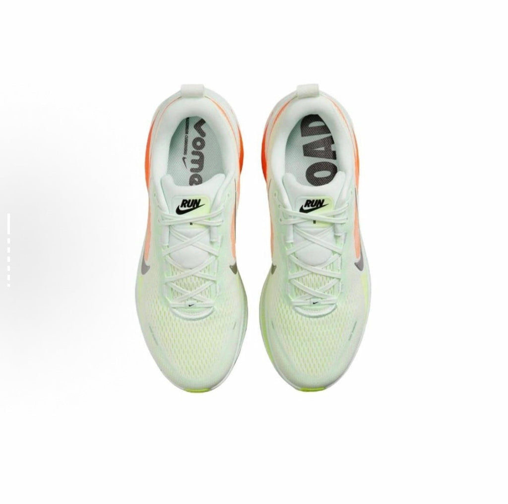 Nike Vomero 18 Running Shoes in Green Orange HM6803-300 - product image from the listing.