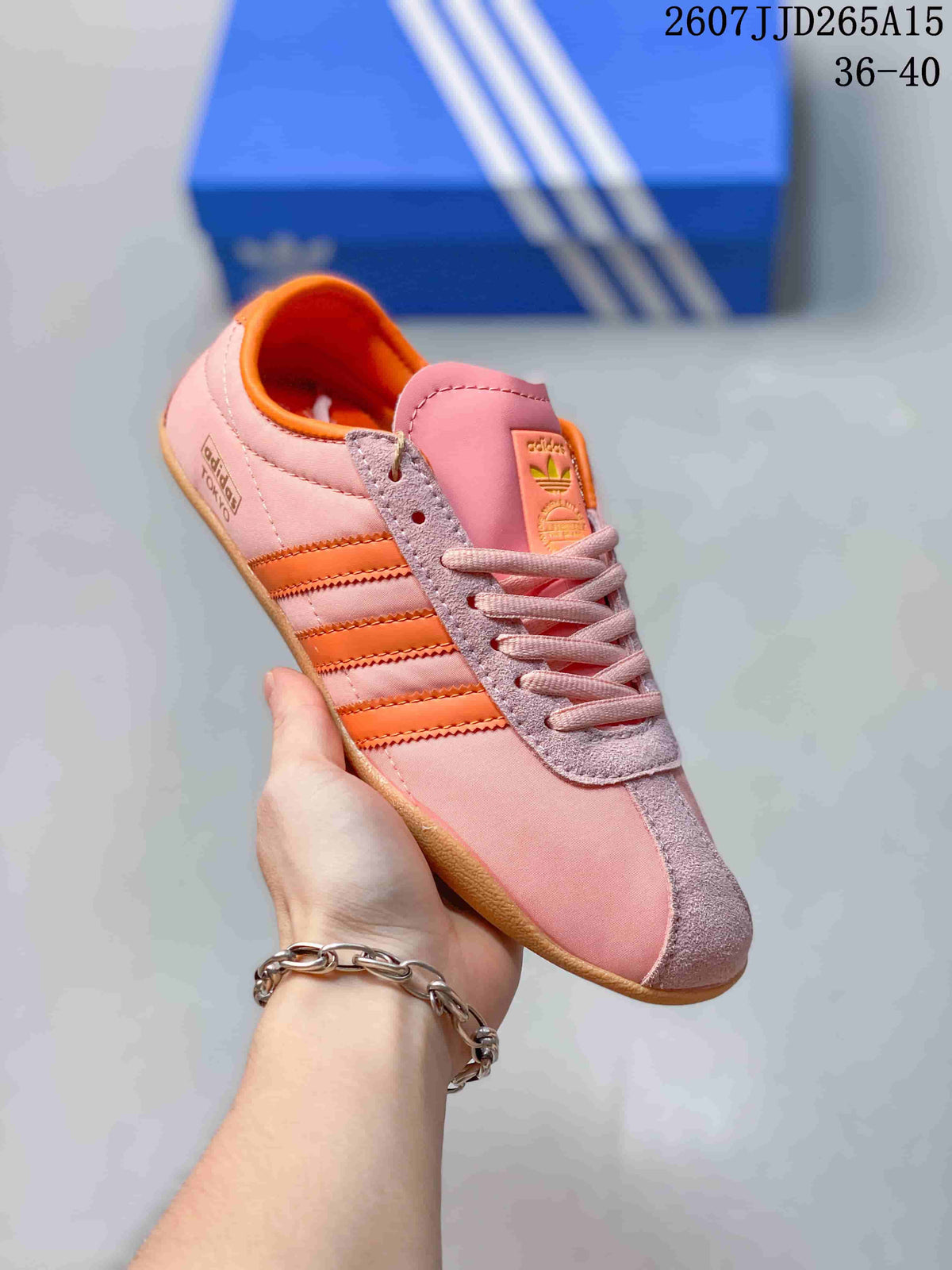 adidas Tokyo Low-Top Sneakers in Pink Orange 06JJD265A15 - product image from the listing.