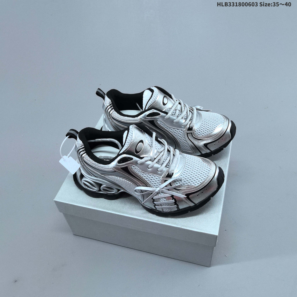 GG-CC Silver Bow Platform Trainers G26U4372F - product image from the listing.