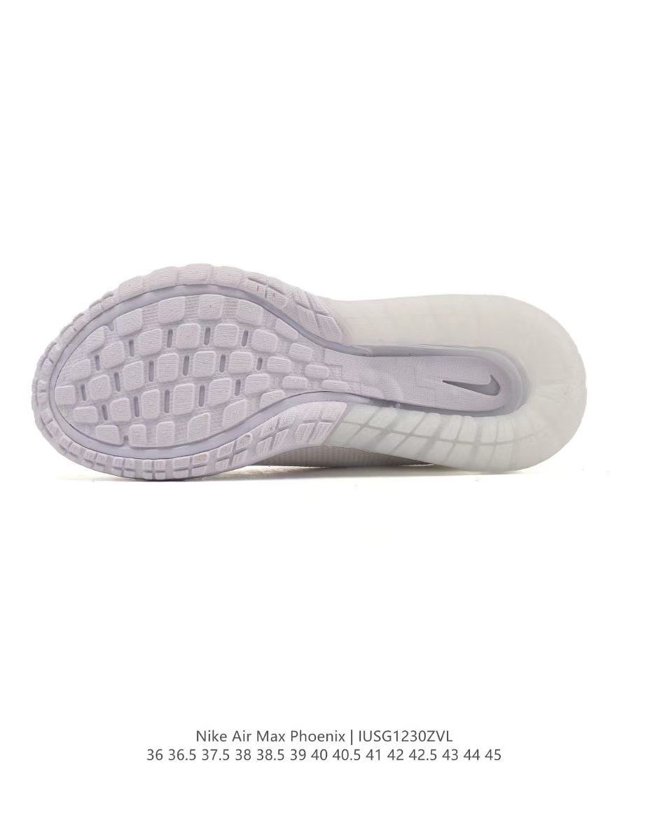Nike Air Max Phoenix Running Sneakers in White JUSG1230ZVL - product image from the listing.