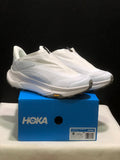 White HOKA Project Transport Zip Sneakers - product image from the listing.