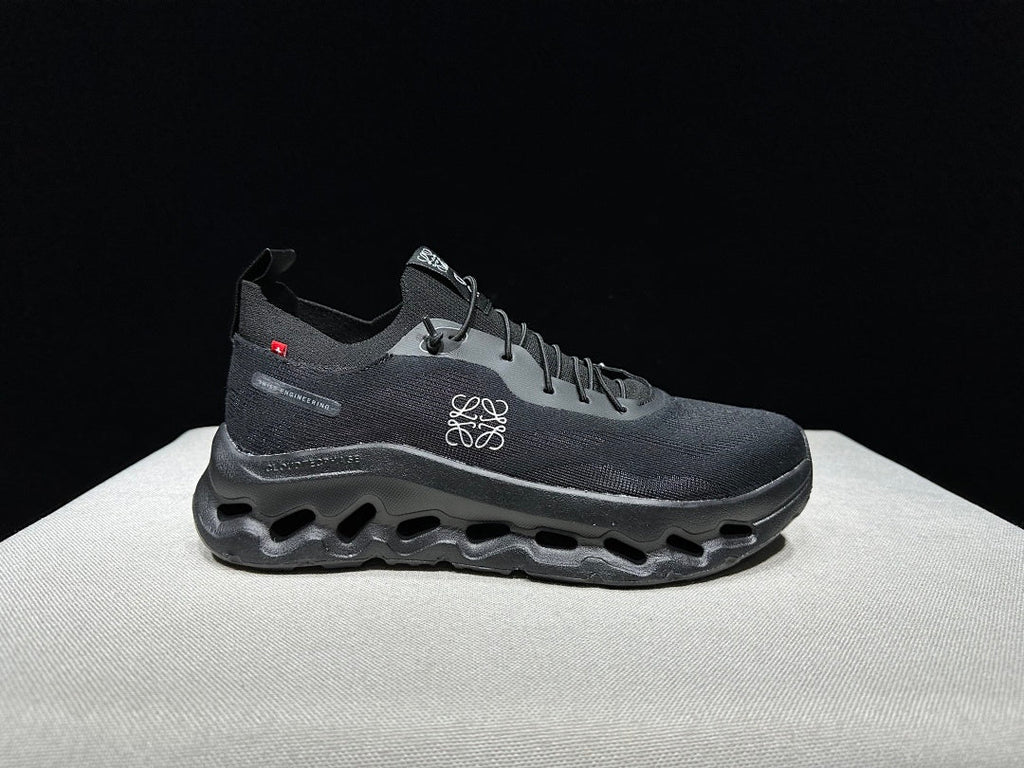 On x LOEWE Cloudtilt Sneakers, in Black - product image from the listing.