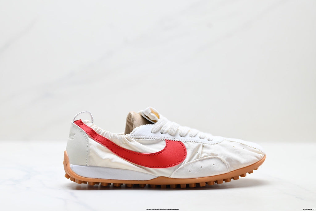 Jacquemus x Nike Jacumoon Sneakers in White Red Gum - product image from the listing.
