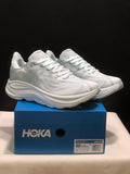 HOKA Clifton 10 Running Shoes in White - product image from the listing.