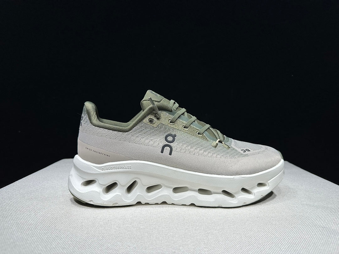 Olive and Desert On Cloudtilt Sneakers - product image from the listing.