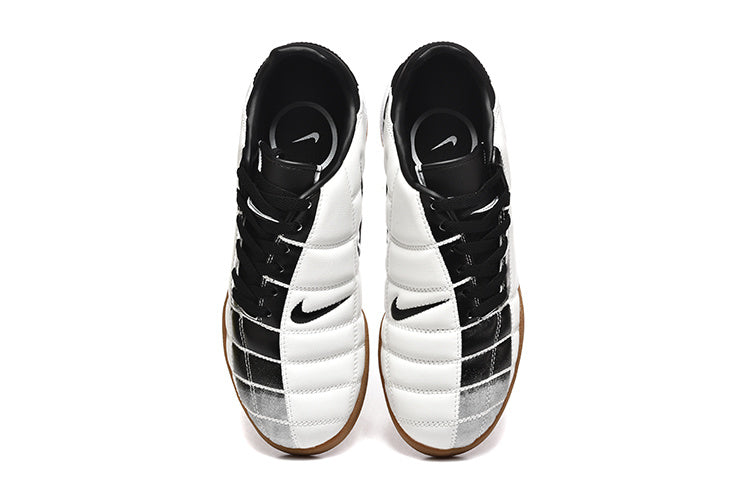 Nike Total 90 Indoor Soccer Shoes in White Black Gum - product image from the listing.