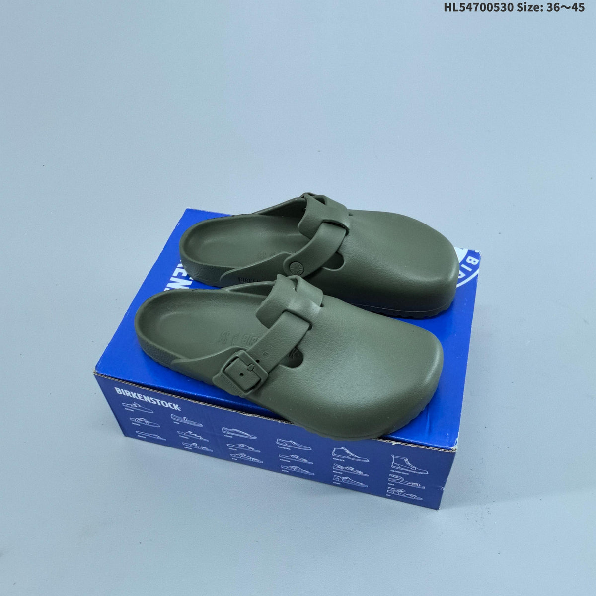 Boston Clog-Style Sandal with Adjustable Strap by Birkenstock - product image from the listing.